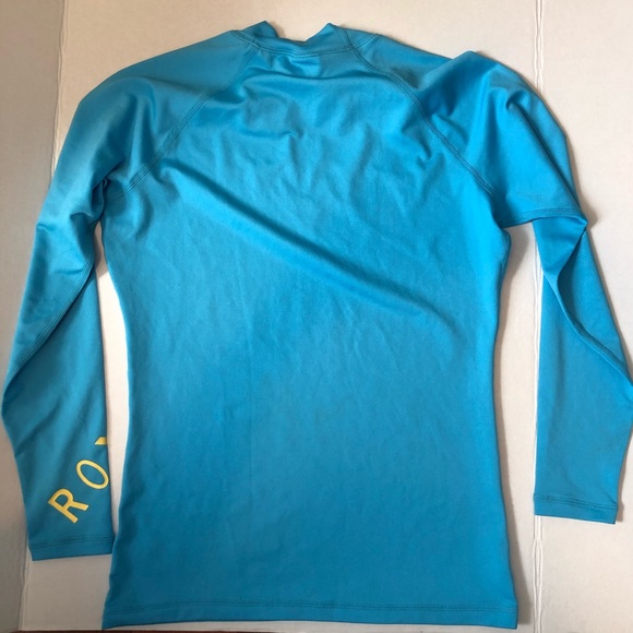 Roxy Long Sleeve Rash Guard Top Swim Cover - Picture 5 of 5